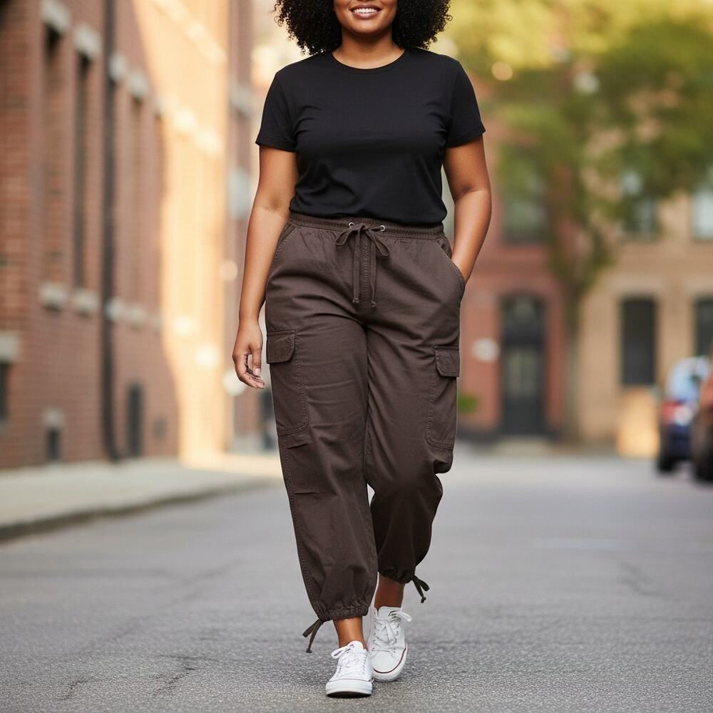 BP NORDSTROM UTILITY CARGO PANTS, SIZE L, NWT *